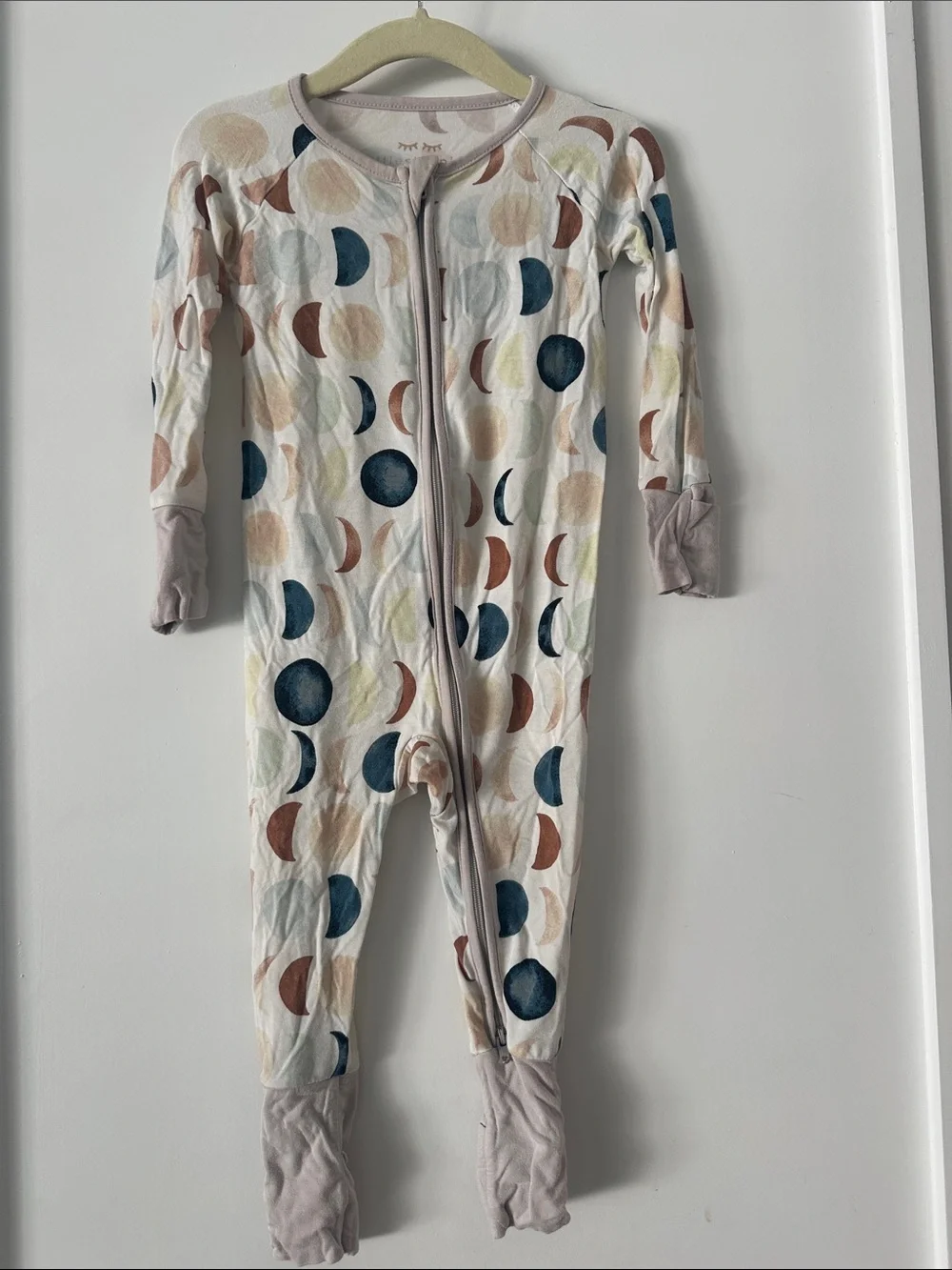 Little Sleepies moon print Pajamas